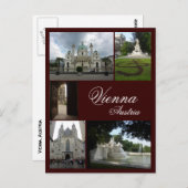 Carte Postale Collage de Vienne (Devant / Derrière)