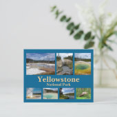 Carte Postale Collage de Yellowstone 3 (Debout devant)