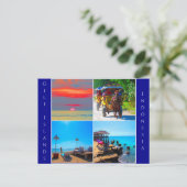 Carte Postale collage des îles gili (Debout devant)