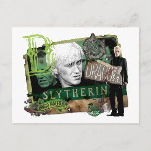 Carte Postale Collage Draco Malfoy 1