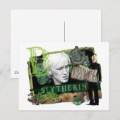 Carte Postale Collage Draco Malfoy 1 (Devant / Derrière)