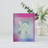 Carte Postale Collage du gardien Angel par Amelia Carrie (Debout devant)