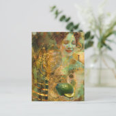 Carte Postale Collage féminin Avocado (Debout devant)