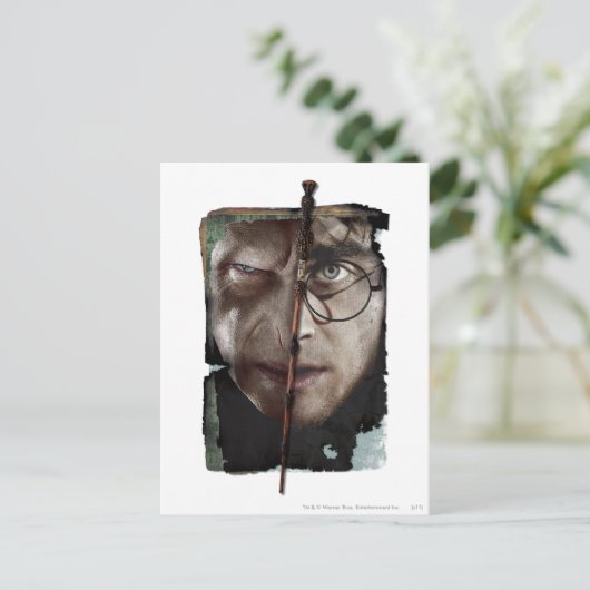 Carte Postale Collage Harry Potter 10 (Debout devant)