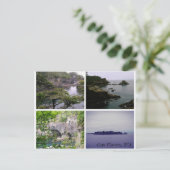 Carte postale collage horizontal du cap Flattery (Debout devant)