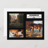 Carte postale Collage Jardin de cuisine (Devant / Derrière)