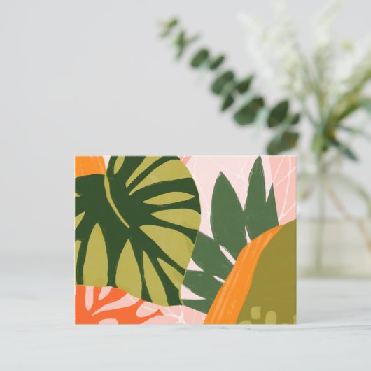 Carte Postale Collage Jungle I (Debout devant)