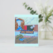 Carte Postale Collage Lady Luck (Debout devant)