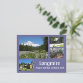 Carte Postale Collage Longmire (Mont Rainier) (Debout devant)