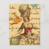 Carte Postale Collage Marie Vintage (Devant)
