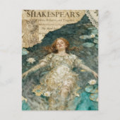 Carte Postale Collage multimédia Ophelia (Devant)
