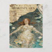 Carte Postale Collage multimédia Ophelia unique (Devant)