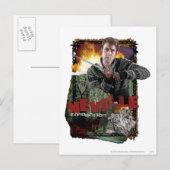 Carte Postale Collage Neville Longbottom 2 (Devant / Derrière)