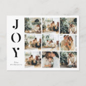 Carte Postale Collage Noël Neuf photos | Joyeux Joyeux Joyeux Jo (Devant)