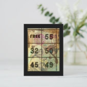 Carte Postale Collage numérique vintage (Debout devant)