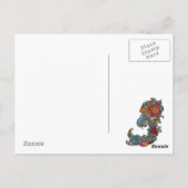 Carte Postale Collage numérique VIP pour musique micro ouverte (Dos)