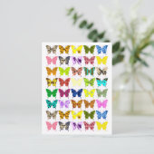 Carte Postale Collage papillon (Debout devant)