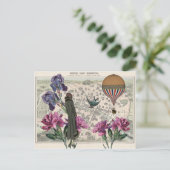 Carte postale Collage Paris vintage (Debout devant)