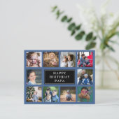 Carte postale Collage photo Anniversaire amusant (Debout devant)