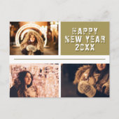 Carte Postale Collage photo Bonne année 2023 (Devant)