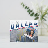 Carte Postale Collage photo de Dallas Texas (Debout devant)