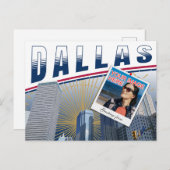 Carte Postale Collage photo de Dallas Texas (Devant / Derrière)