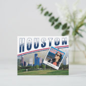 Carte Postale Collage photo de Houston Texas (Debout devant)
