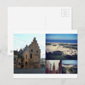 Carte Postale Collage photo de La Haye 2 (Devant / Derrière)