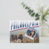 Carte Postale Collage photo de Philadelphie Pennsylvanie (Debout devant)