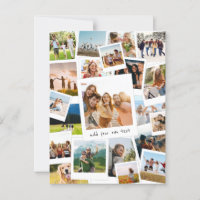 Collage photo du album photo moderne
