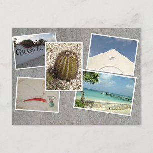 Carte Postale Collage photo Grand Turk