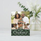 Carte postale Collage photo Joyeux Plaid (Debout devant)