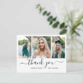 Carte Postale Collage photo moderne Elégant Graduation (Debout devant)