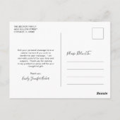 Carte Postale Collage photo moderne Elégant Graduation (Dos)