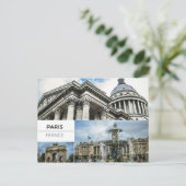 Carte postale Collage Photo Paris (Debout devant)