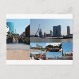 Carte Postale Collage photo Rotterdam 3