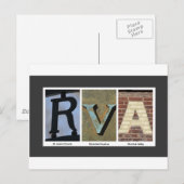 Carte Postale Collage photo RVA (Devant / Derrière)