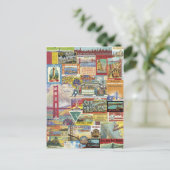 Carte Postale Collage San Francisco (Debout devant)