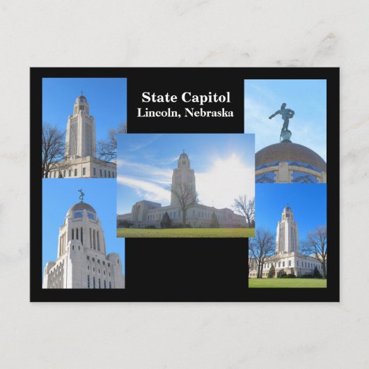 Carte postale Collage State Capitol 2012 #20 (Devant)