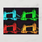 Carte Postale Collage Tower Bridge (Devant)