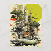 Carte Postale Collage urbain (Devant)