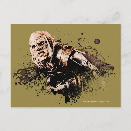 Carte Postale Collage vectoriel Gothmog Orc (Devant)