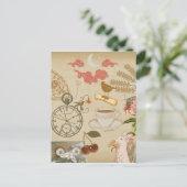 Carte Postale Collage vintage (Debout devant)