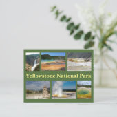 Carte Postale Collage Yellowstone 2 (Debout devant)