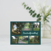 Carte Postale Collage Zentralfriedhof (Debout devant)