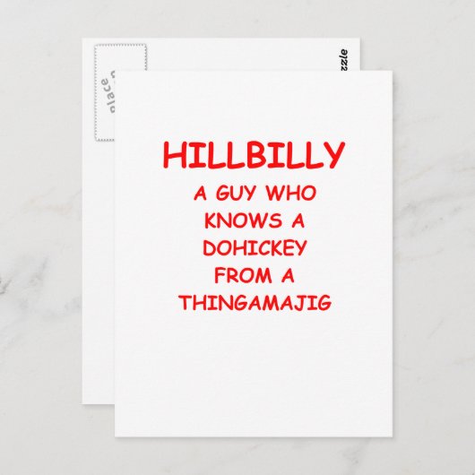 Carte Postale collé (Devant / Derrière)