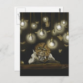 Carte postale collectable de "illumination" (Devant / Derrière)