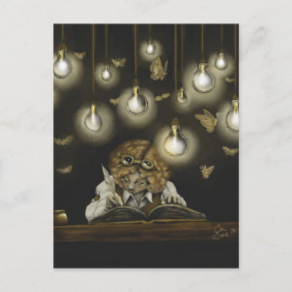 Carte postale collectable de "illumination"