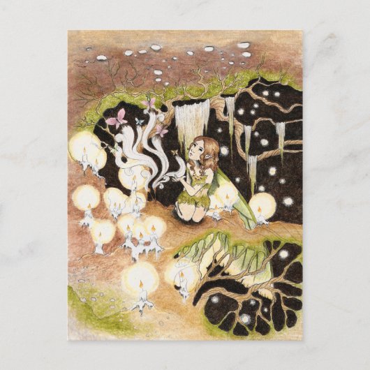 Carte postale collectable "de sagesse de Shamanic" (Devant)