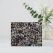 Carte Postale Collecte de devis "Kid History" (Debout devant)